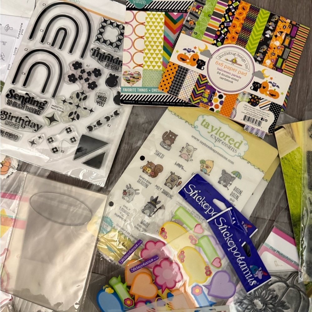 Box Full of Scrapbookers Galore Crafting Supplies - Picture 5 of 16